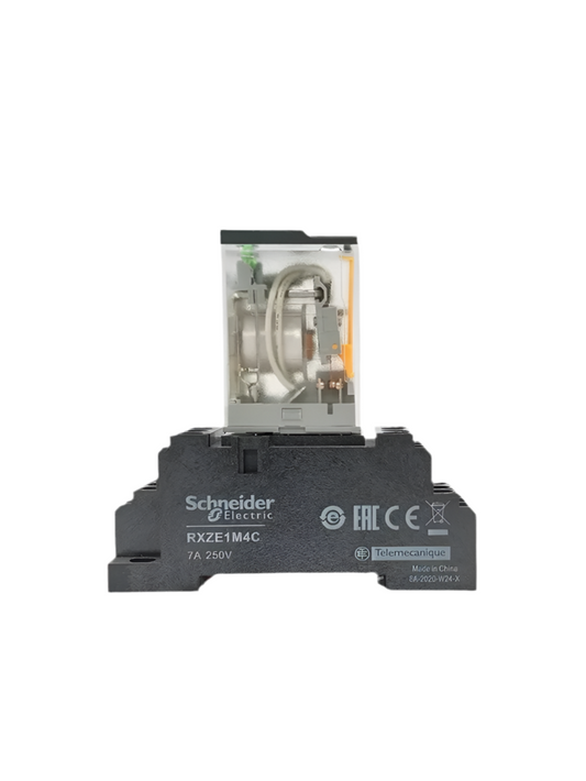 Schneider Electric RXM2LB2BD Intermediate Relay | DC 24V & 230VAC, 8 & 14 Pin Options | RXM4LB2P7 Contactor Relay