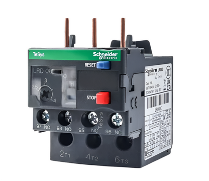 Schneider Electric LRD Series Thermal Overload Relay – LRD12C, LRD16C, LRD21C, LRD32C | 3-Pole Overload Protection for AC Motors | 10A – 32A