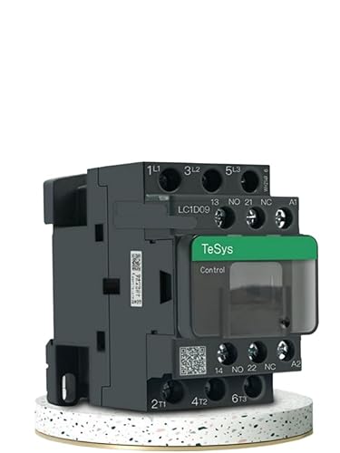 Schneider Electric Three-Pole AC Contactor - Models LC1D25, LC1D32, LC1D38, B7C, F7C, Q7C, M7C (24V, 110V, 220V, 380V)