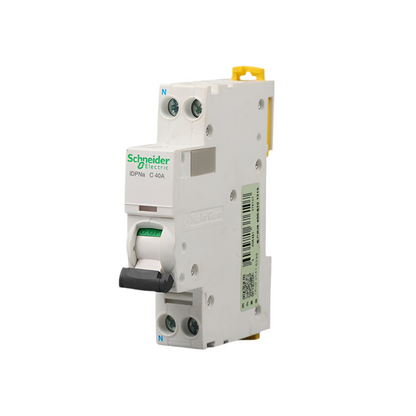 Schneider Electric iC65N Mini Circuit Breaker, Curve C, 1P+N, 1P, 2P, 3P, 4P, Air Switch, Household Protection – 6A to 63A