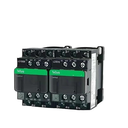 Schneider Electric Three-Pole AC Contactor - Models LC1D25, LC1D32, LC1D38, B7C, F7C, Q7C, M7C (24V, 110V, 220V, 380V)