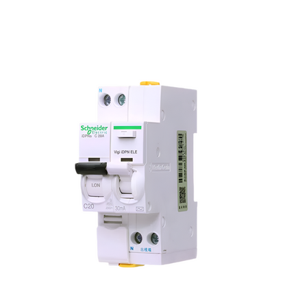 Schneider Electric iC65N Mini Circuit Breaker, Curve C, 1P+N, 1P, 2P, 3P, 4P, Air Switch, Household Protection – 6A to 63A