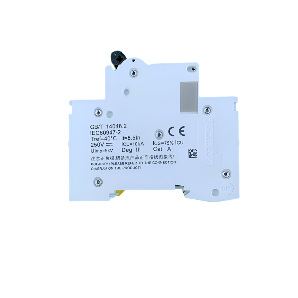 Schneider C65H-DC 2P 63A 250V-380V A9N22074 DC Circuit Breaker Switch for Direct Current Applications