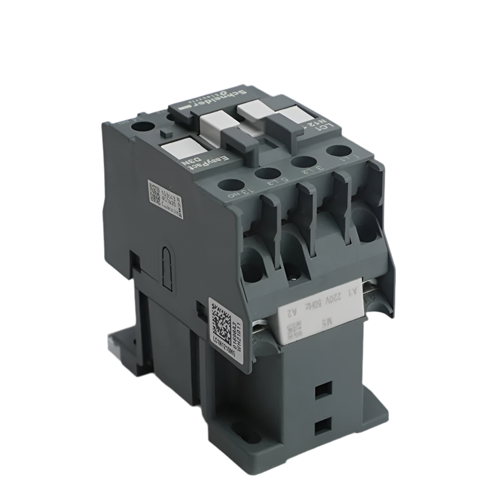 Schneider Electric LC1E Series 4-Pole AC Contactor (Models: 0910, 1210, 1810, 2510, 3210, 3810, 0901, 1201, 1801, 2501, 3201, 3801) – 24V/48V/110V/220V/380V Control Voltage