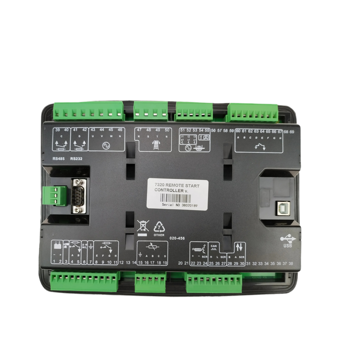 DSE7320 Auto Generator Controller - ATS Panel with LCD Display for Diesel Genset Power Management