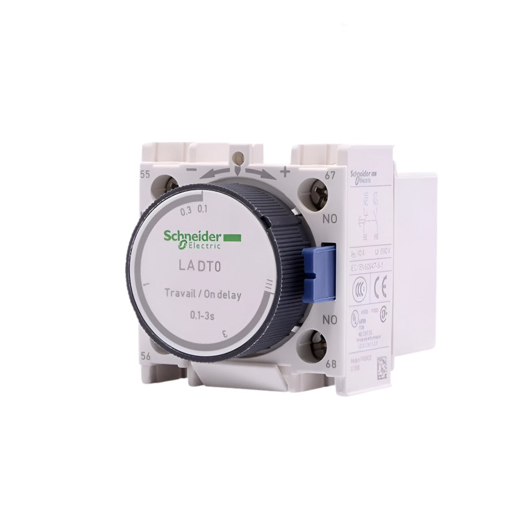 Schneider Electric LADT2 Delay Contact Module - Reliable Air Delay Power-On/Off with Advanced Performance