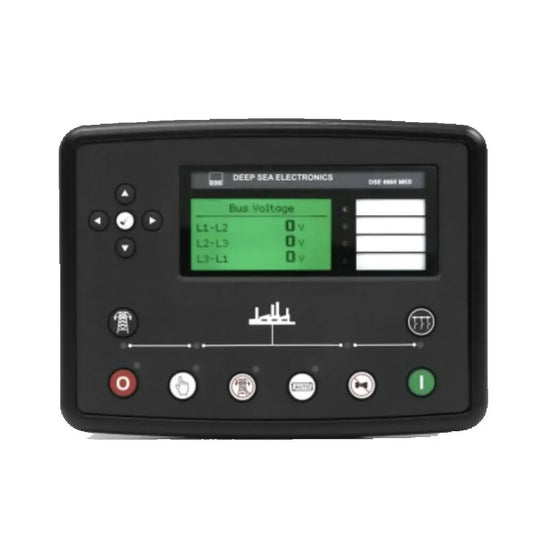 DeepSea DSE8660MKII Auto Transfer Switch Controller - Mains Utility Control for Complex Grid Systems