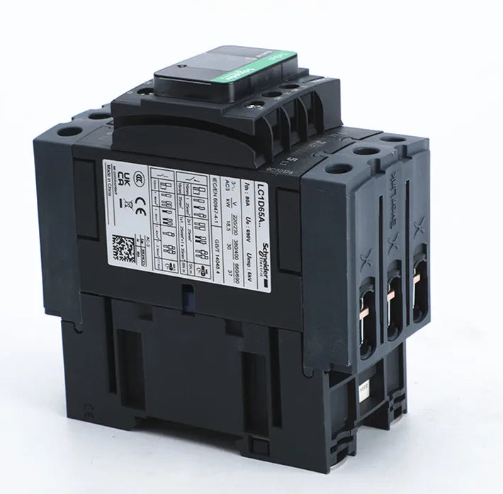 Schneider Electric LC1-D65AE7C Elevator Contactor – AC Contactor with Solenoid Voltage Options (24V, 36V, 48V, 110V, 220V, 380V)