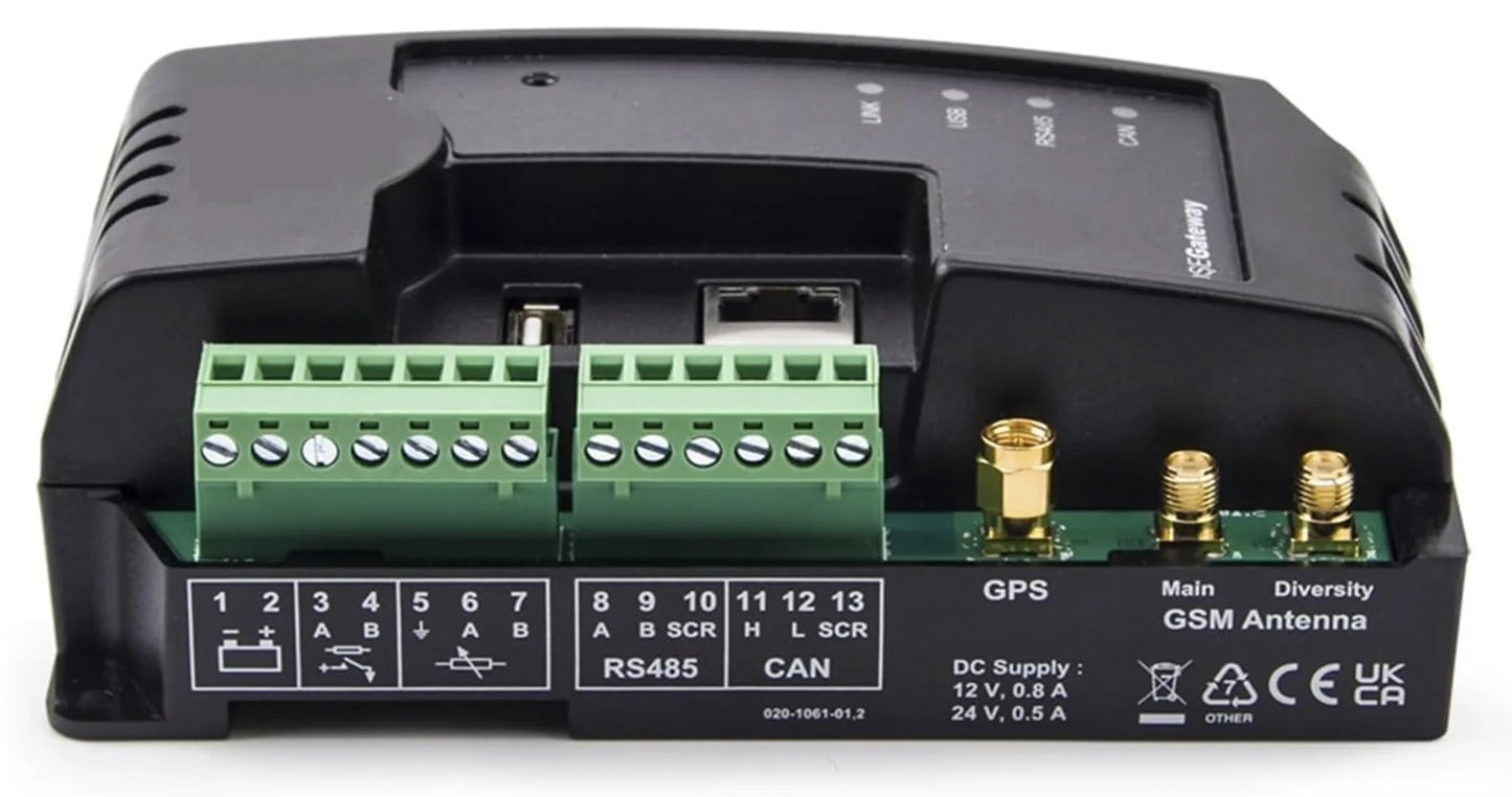 DeepSea DSE890MKII Controller - Ethernet/4G Gateway Communication Module for Generators