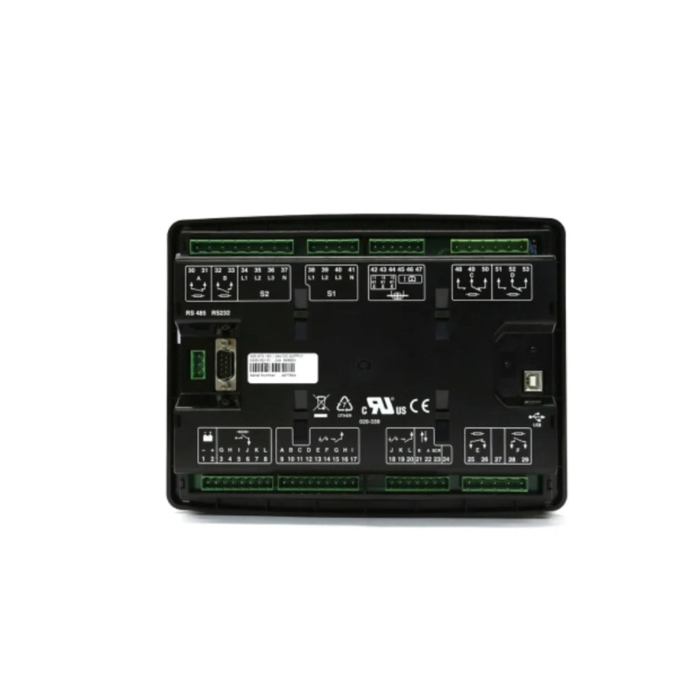 DeepSea DSE335 Auto Transfer Switch Controller - Mains Utility Monitor with Load, Voltage, and Frequency Control