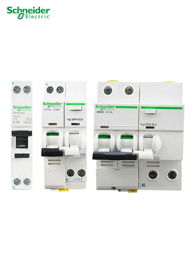 Schneider Electric iDPNa 1P+N Mini Circuit Breaker with 30mA Leakage Protection - Vigi iDPN ELE 6A-40A (6A, 10A, 16A, 20A, 25A, 32A, 40A)